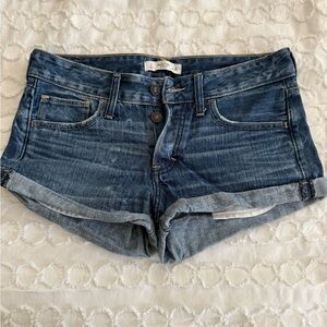 Abercrombie Blue Denim Women's Shorts